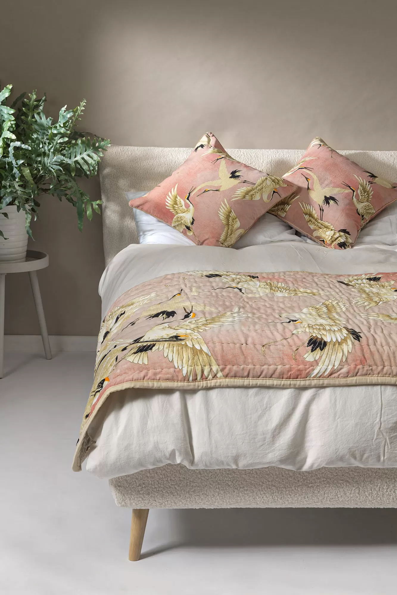 Plaid Velours Cent Étoiles - Rose Cigogne Doux et Chaleureux