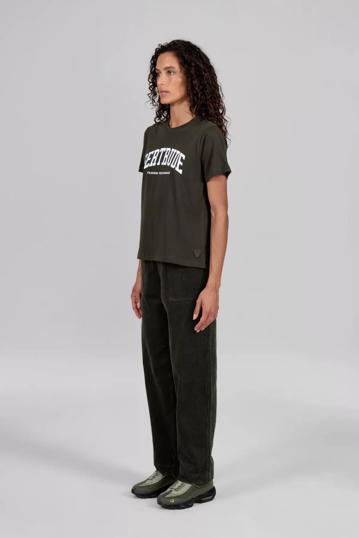 T-Shirt Femme Manches Courtes Découpe Classique - Collection Éco Gertrude par Léopoldine College