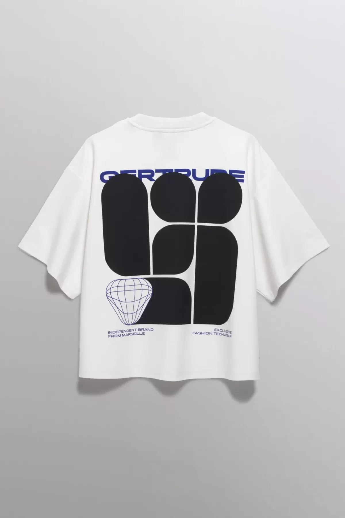 T-shirt oversize à manches courtes avec motif original Suzon-Gertrude - Collection exclusive