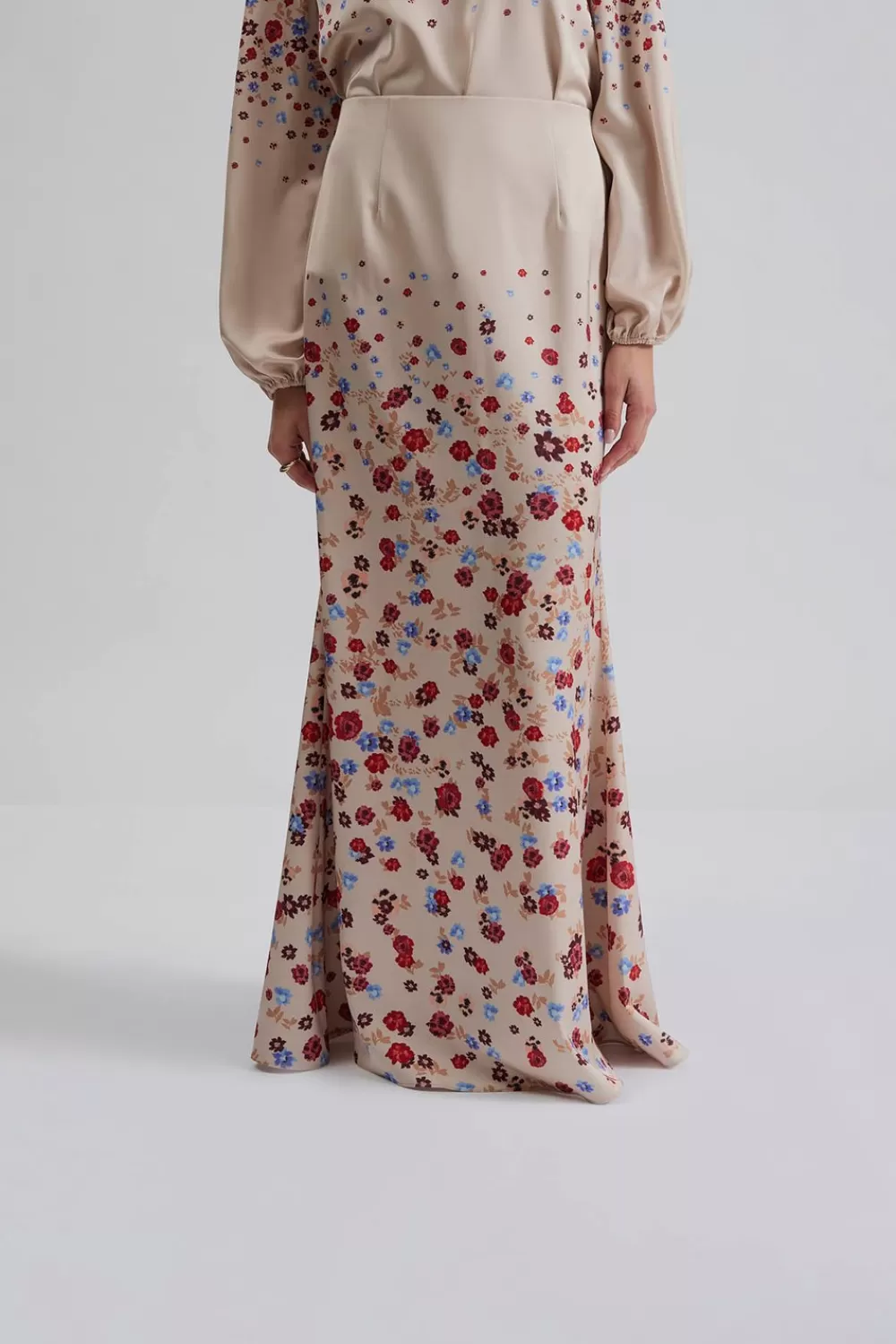 Vente Éclair Rouge Carmin - Robe Longue Tessa par Malina (Édition Limitée)