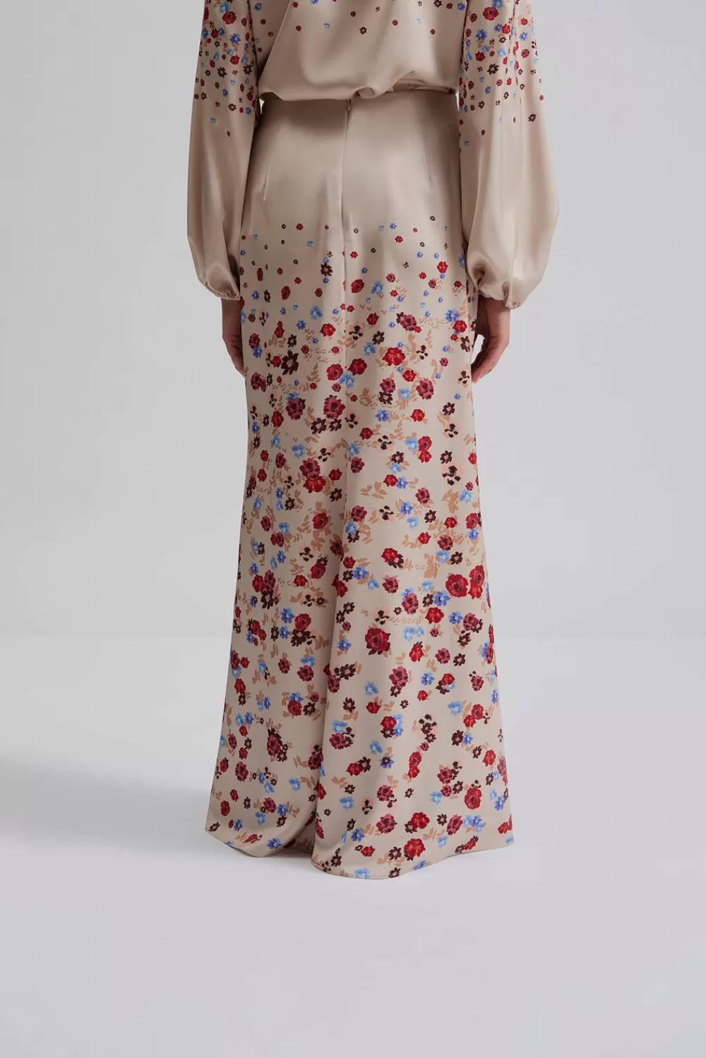 Vente Éclair Rouge Carmin - Robe Longue Tessa par Malina (Édition Limitée)