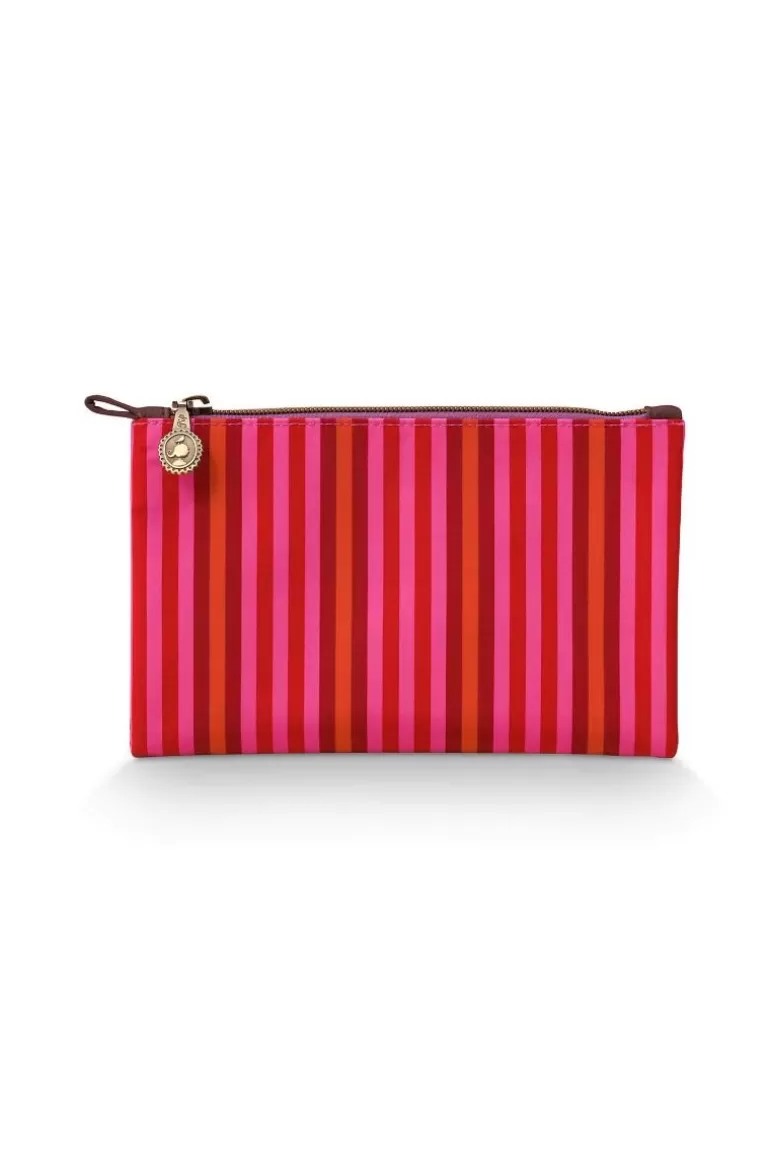 Pip Studio - Set de Toilette Kawai à Motif Fleuri Fuchsia - Collection Élégante en Promotion Exclusivité Limitée