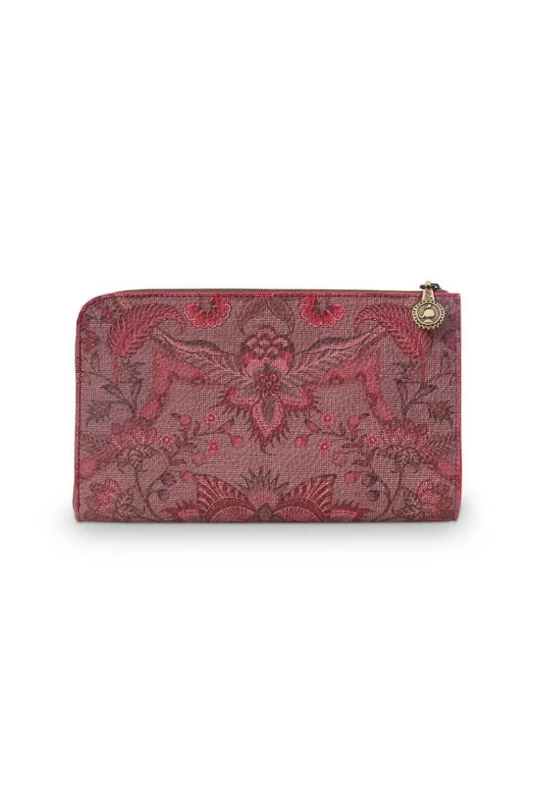 Pip Studio Trousse Rits Kyoto - Collection Festival en Rose Profond à Prix Doux
