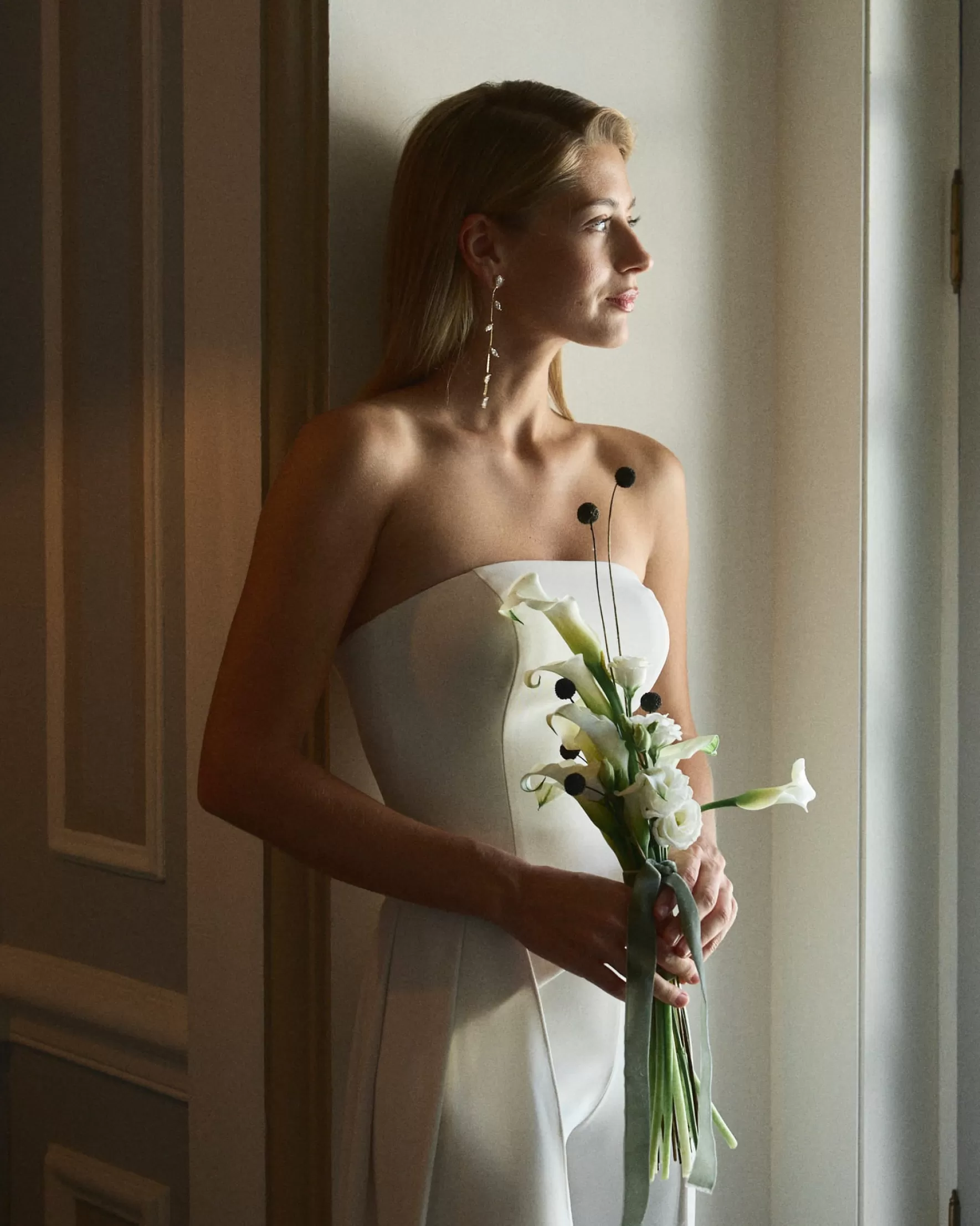 Miphai Blouse Dentelle Mariée Nadia – Élégance Romantique pour Votre Jour Spécial
