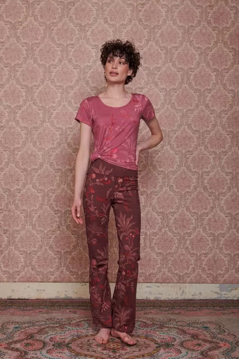 Élégant débardeur manches courtes Isola rose - Collection printanière Pip Studio en promotion