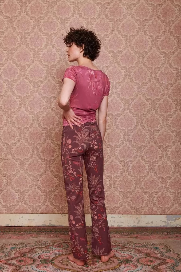 Élégant débardeur manches courtes Isola rose - Collection printanière Pip Studio en promotion