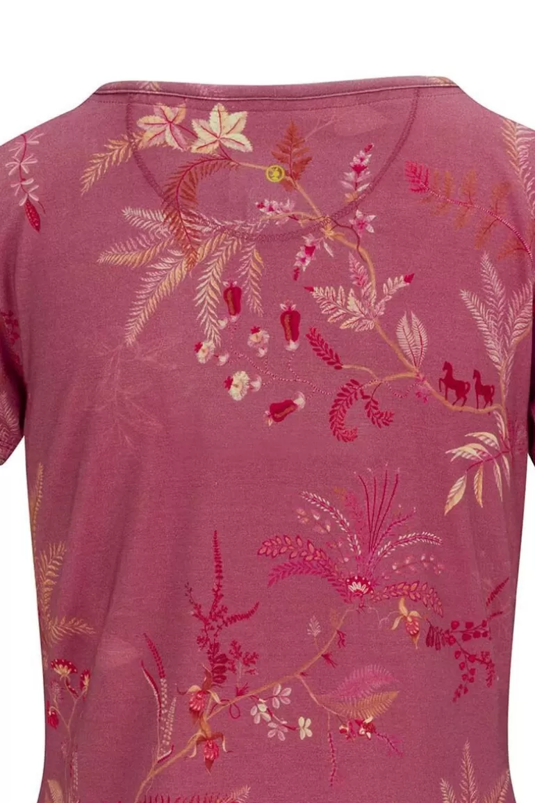 Élégant débardeur manches courtes Isola rose - Collection printanière Pip Studio en promotion