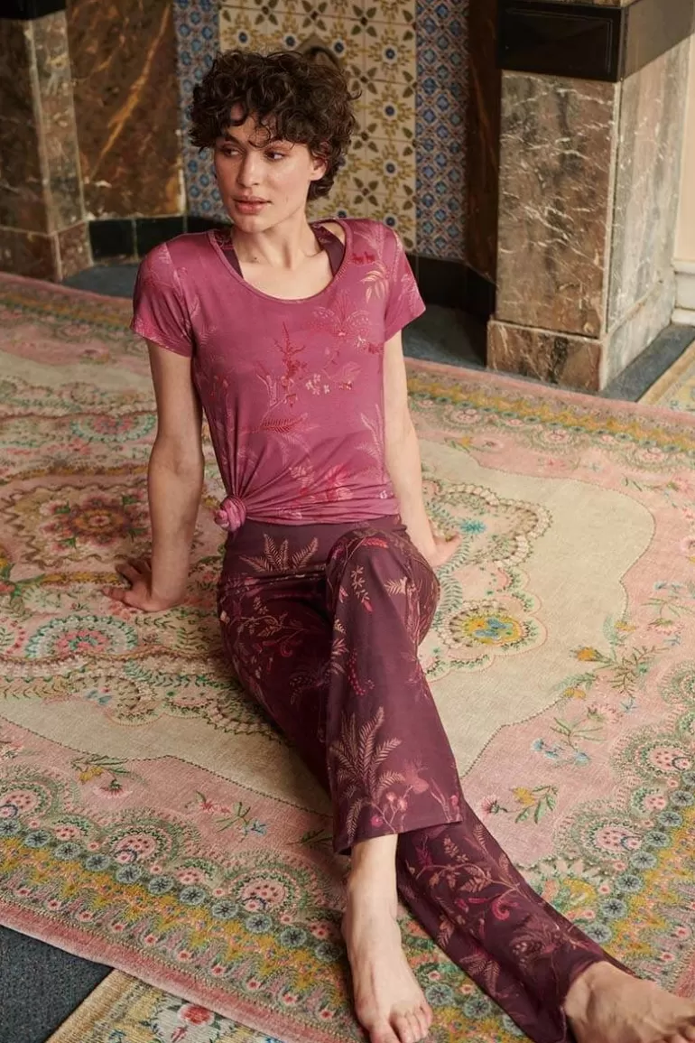 Élégant débardeur manches courtes Isola rose - Collection printanière Pip Studio en promotion