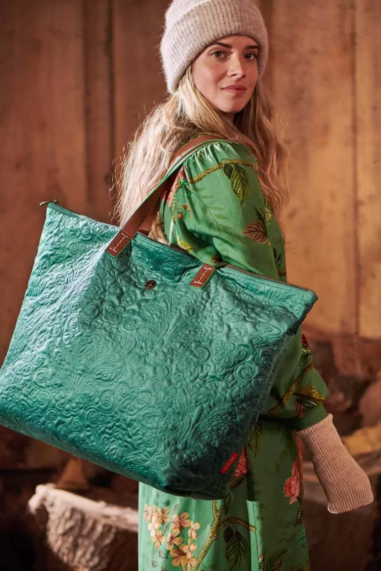 Pip Studio - Cabas en Velours Matelassé 