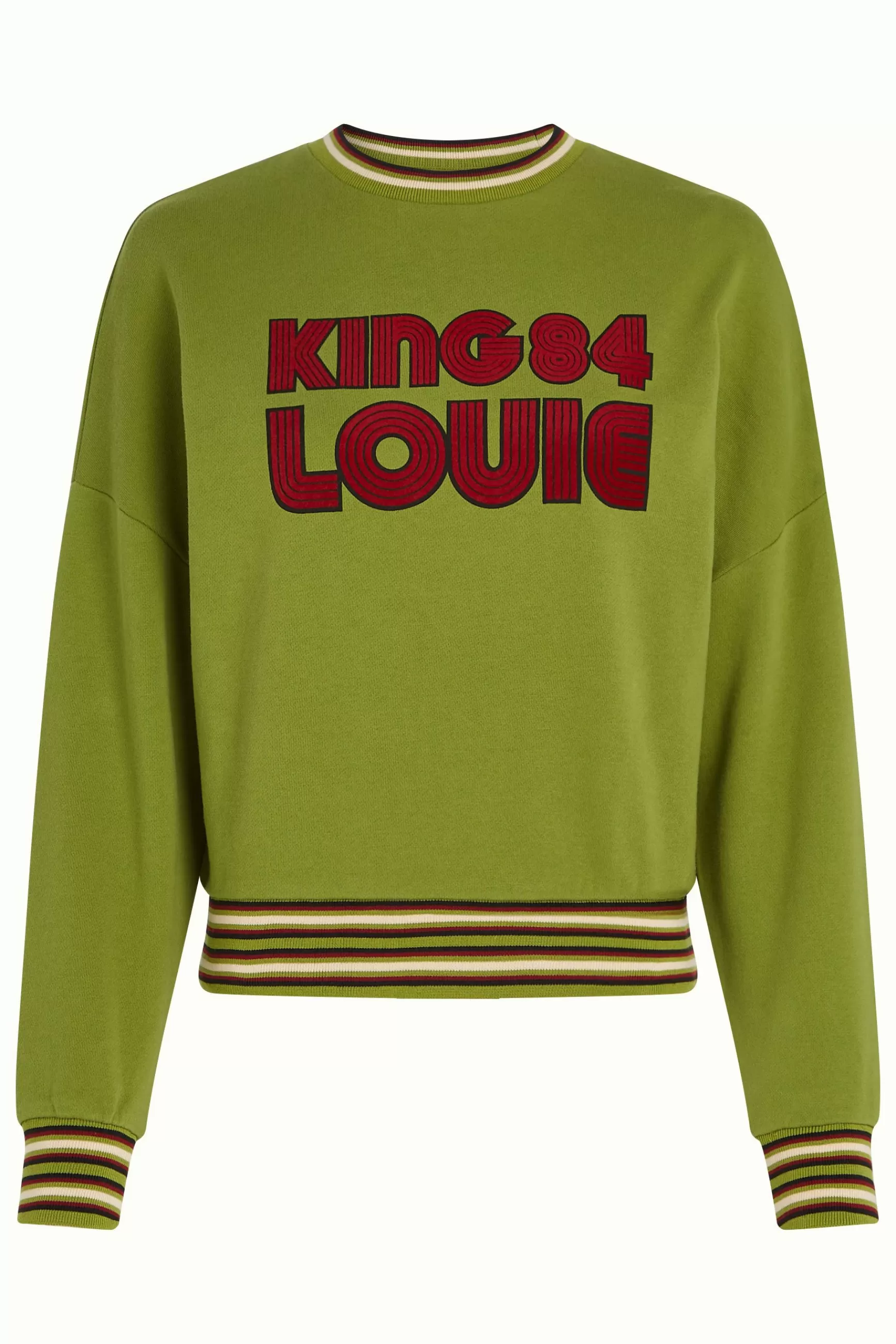 Chandail Valentina Roi Louis - Tricot bohème pêche à col brodé pour femme