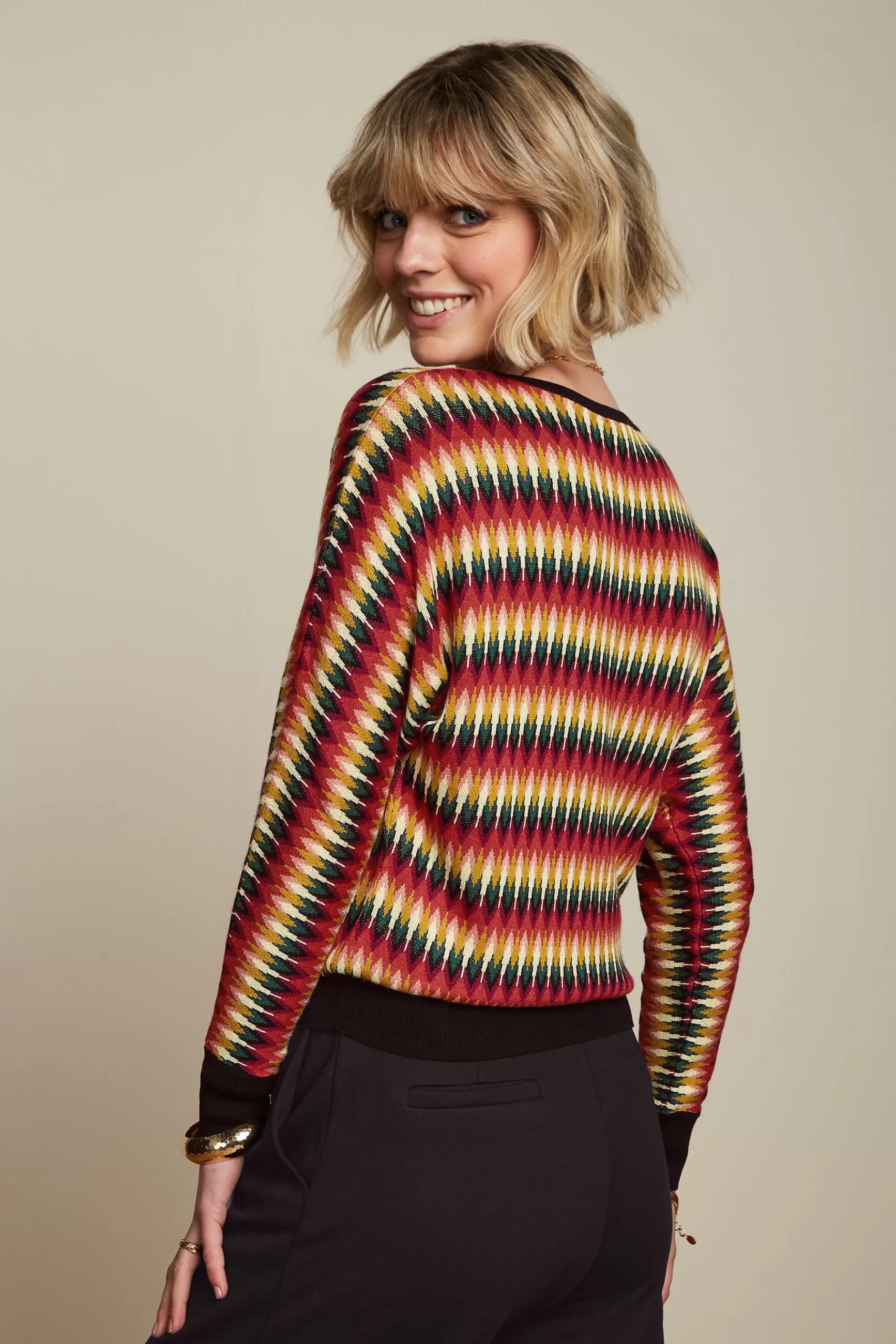 Débardader féminin Valentina - T-shirt élégant King Louie | Collection Celina Printemps 2024 - Coupe fluide et motifs contemporains