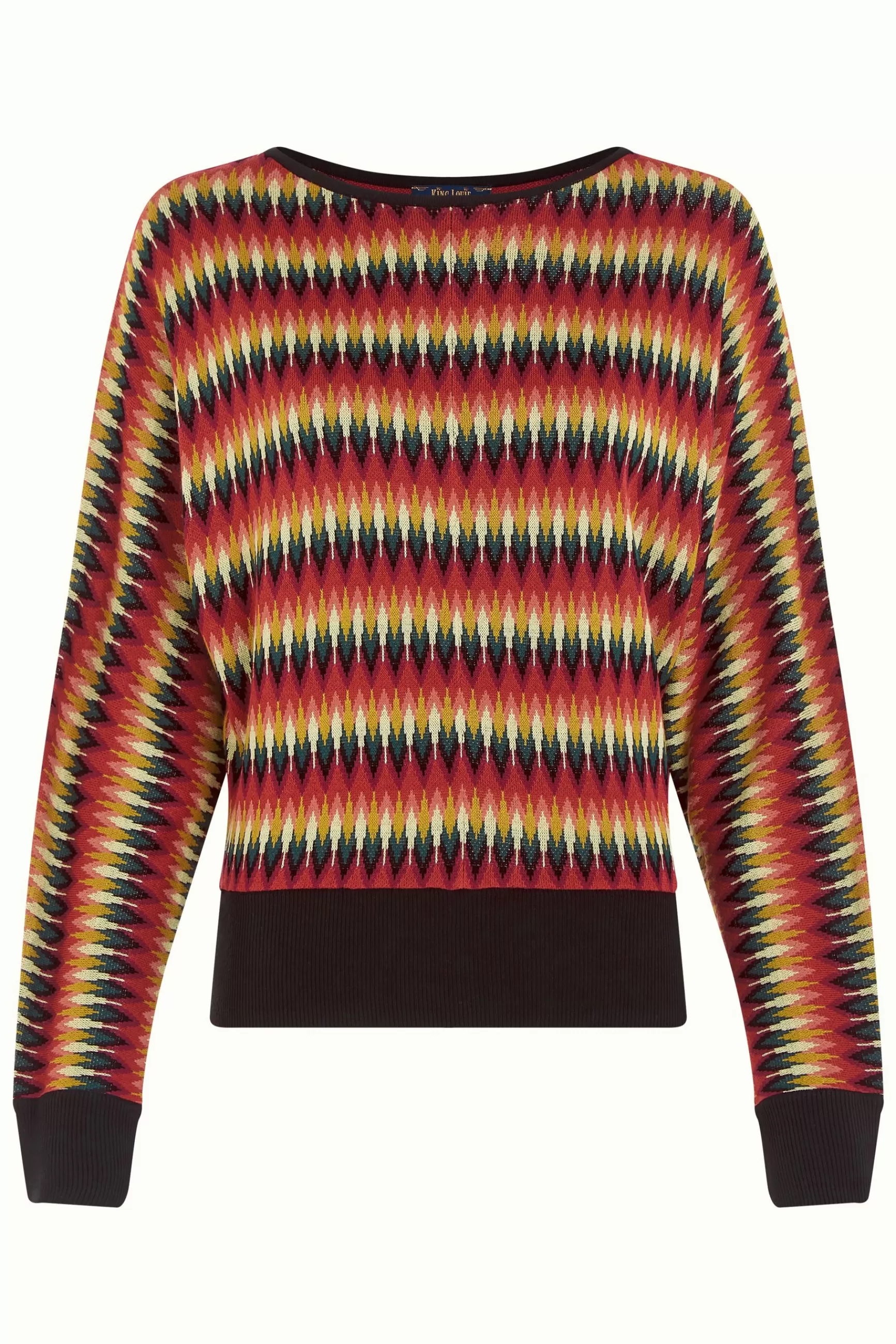 Débardader féminin Valentina - T-shirt élégant King Louie | Collection Celina Printemps 2024 - Coupe fluide et motifs contemporains