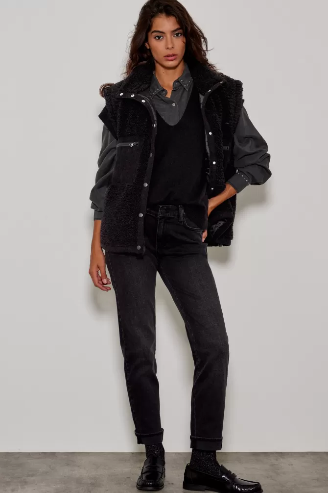 Veste Denim Five Jeans - Modèle 391 Valérine | Coupe ajustée avec poches avant - Détails tendance automne-hiver