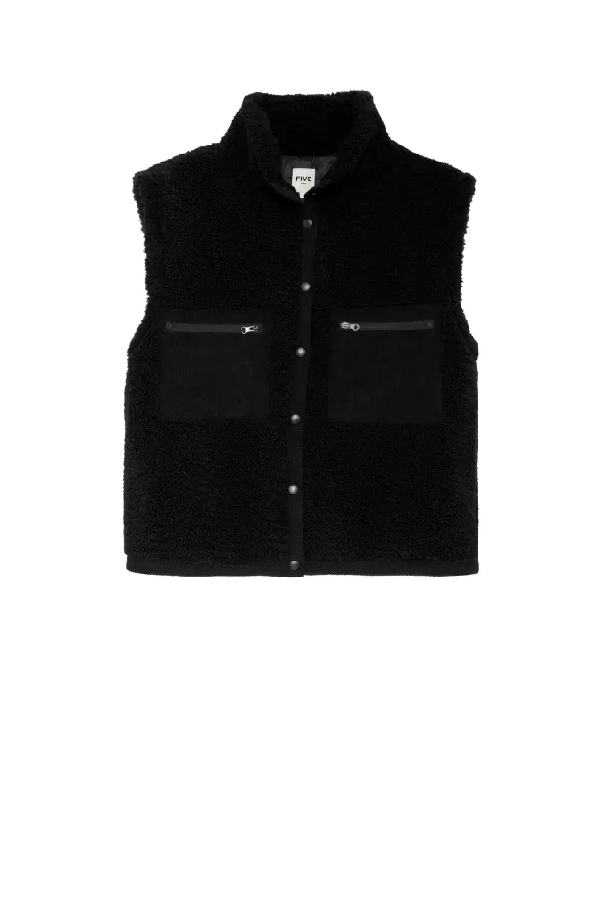 Veste Denim Five Jeans - Modèle 391 Valérine | Coupe ajustée avec poches avant - Détails tendance automne-hiver