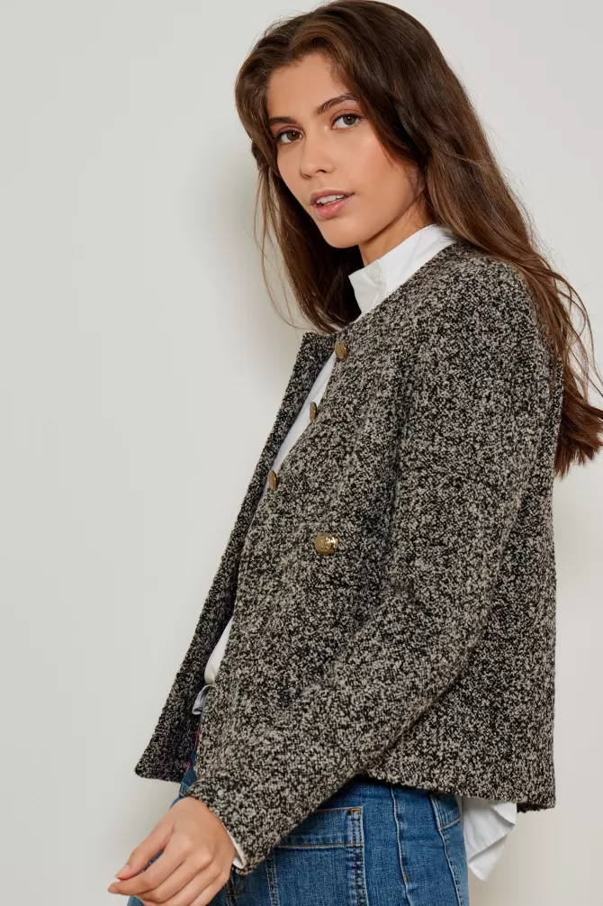 Veste Denim VILIAM Modèle 546 - Style Nuit aux Finitions Contrastées