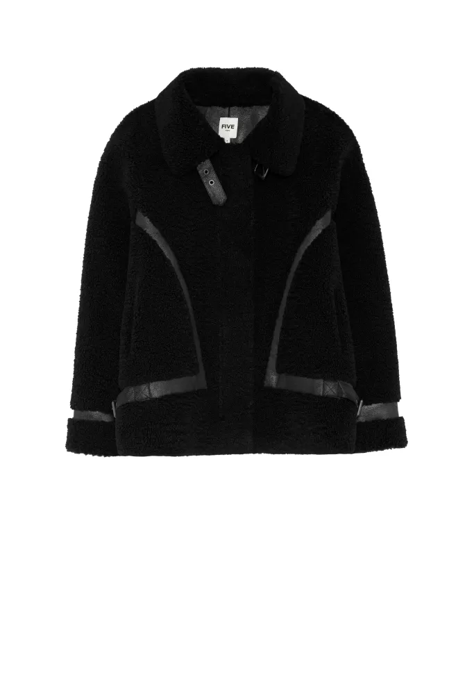 Veste longue cinq poches en jean stretch | Doudoune légère coupe-vent modèle 627 décontracté