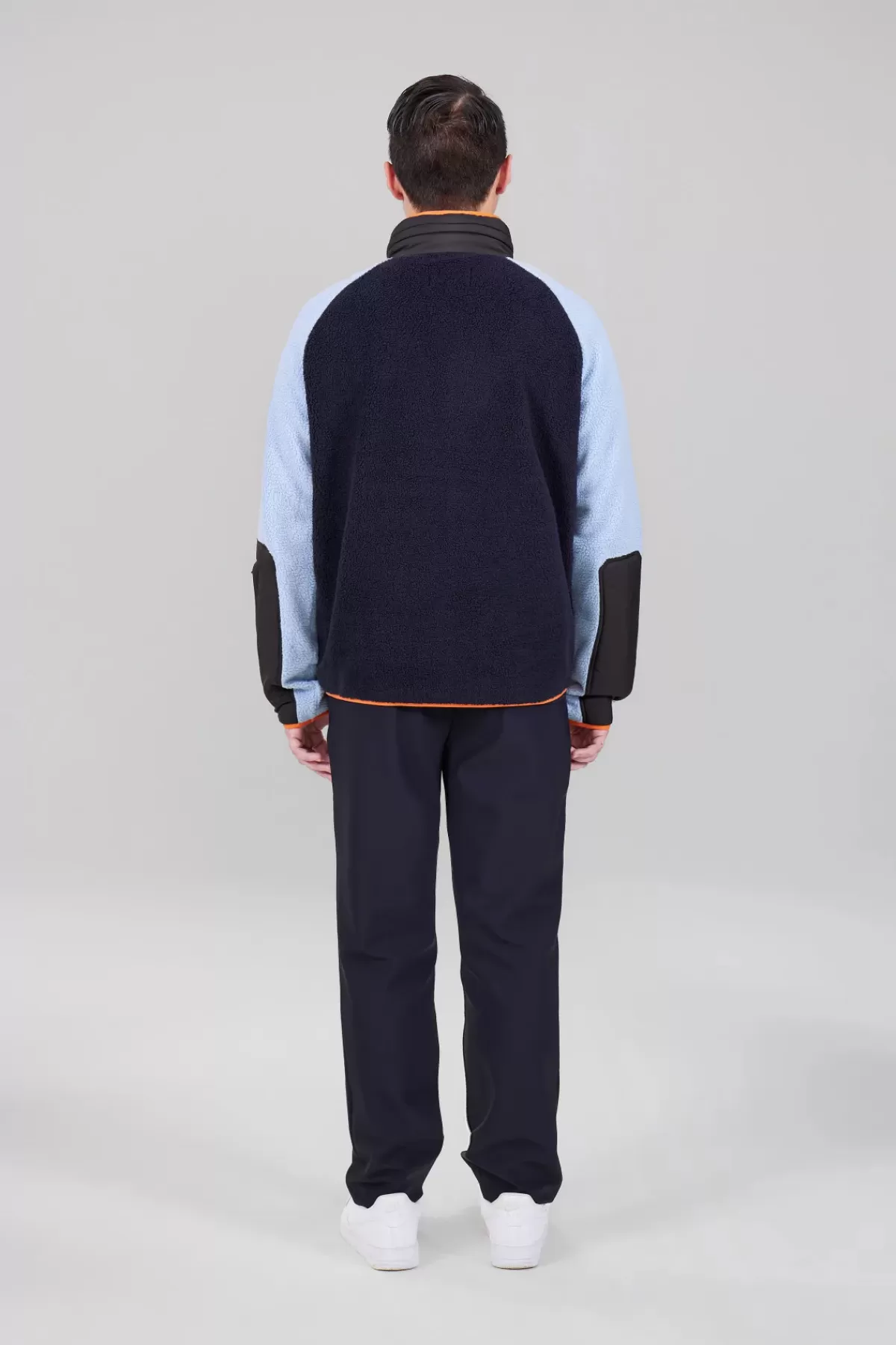 Doudoune sherpa à deux tons contrastés - Collection Ramzi-Gertrude | Style confort hiver & promo exclusive