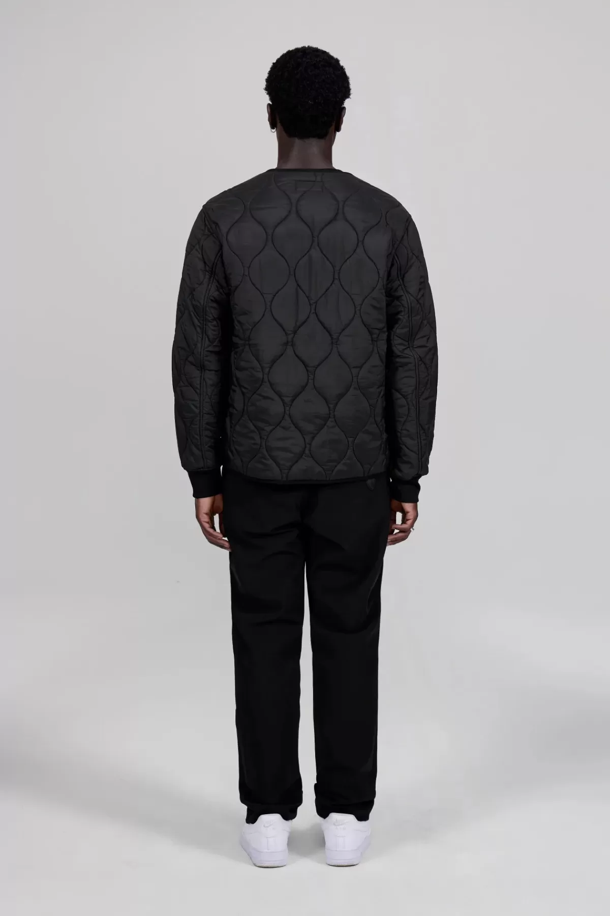 Doudoune Sans Capuche Matelassée Orso x Gertrude – Style Urbain Léger, Prix Doux Hiver 2024