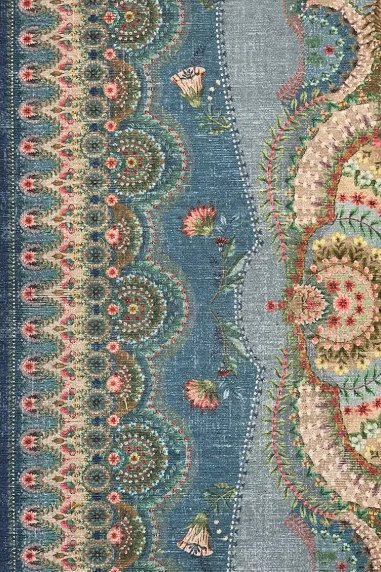 Tapis Design Majorelle - Création Pip Studio Bleu pour Salon Élégant