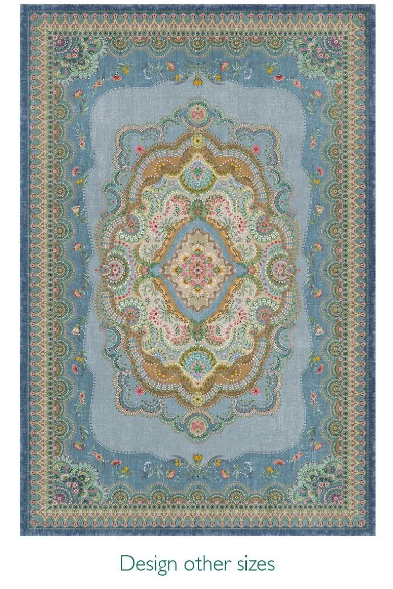 Tapis Design Majorelle - Création Pip Studio Bleu pour Salon Élégant