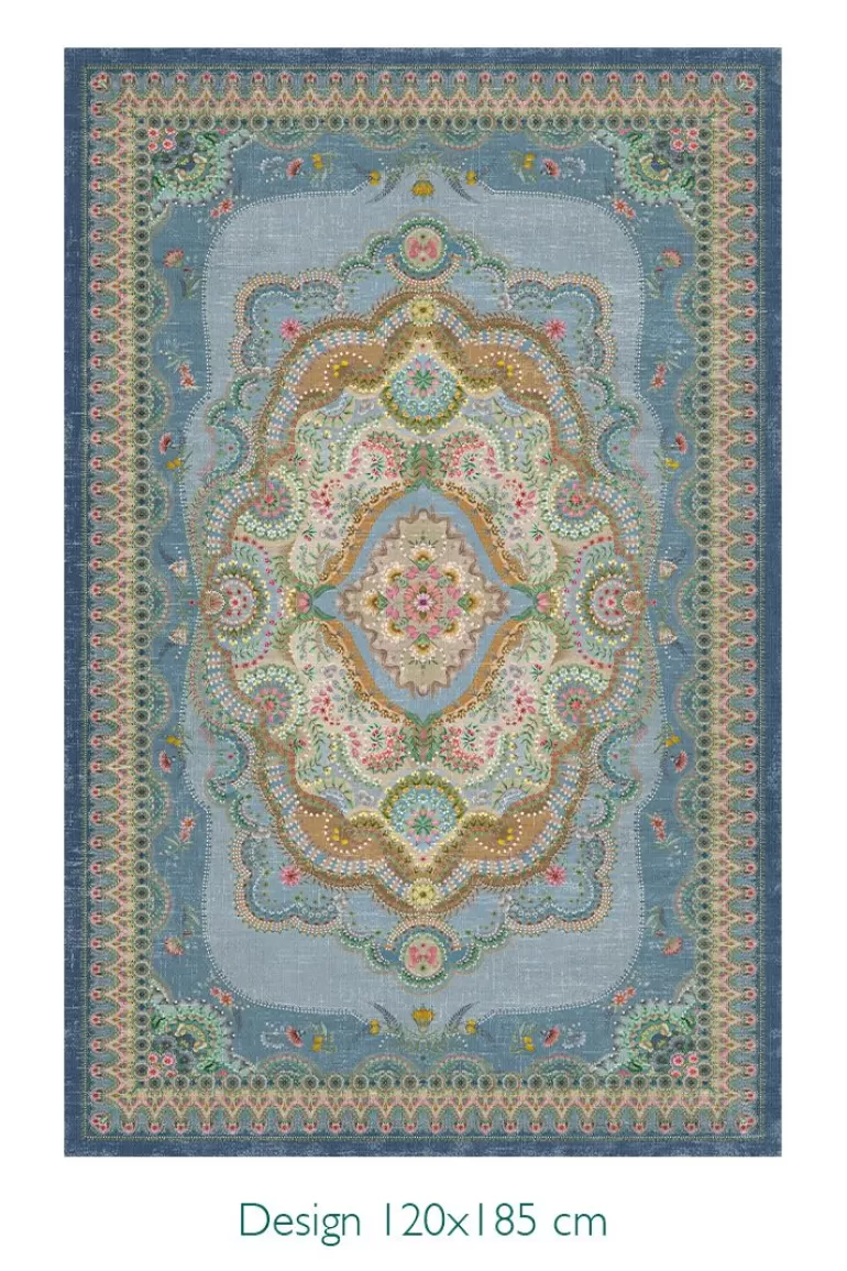 Tapis Design Majorelle - Création Pip Studio Bleu pour Salon Élégant