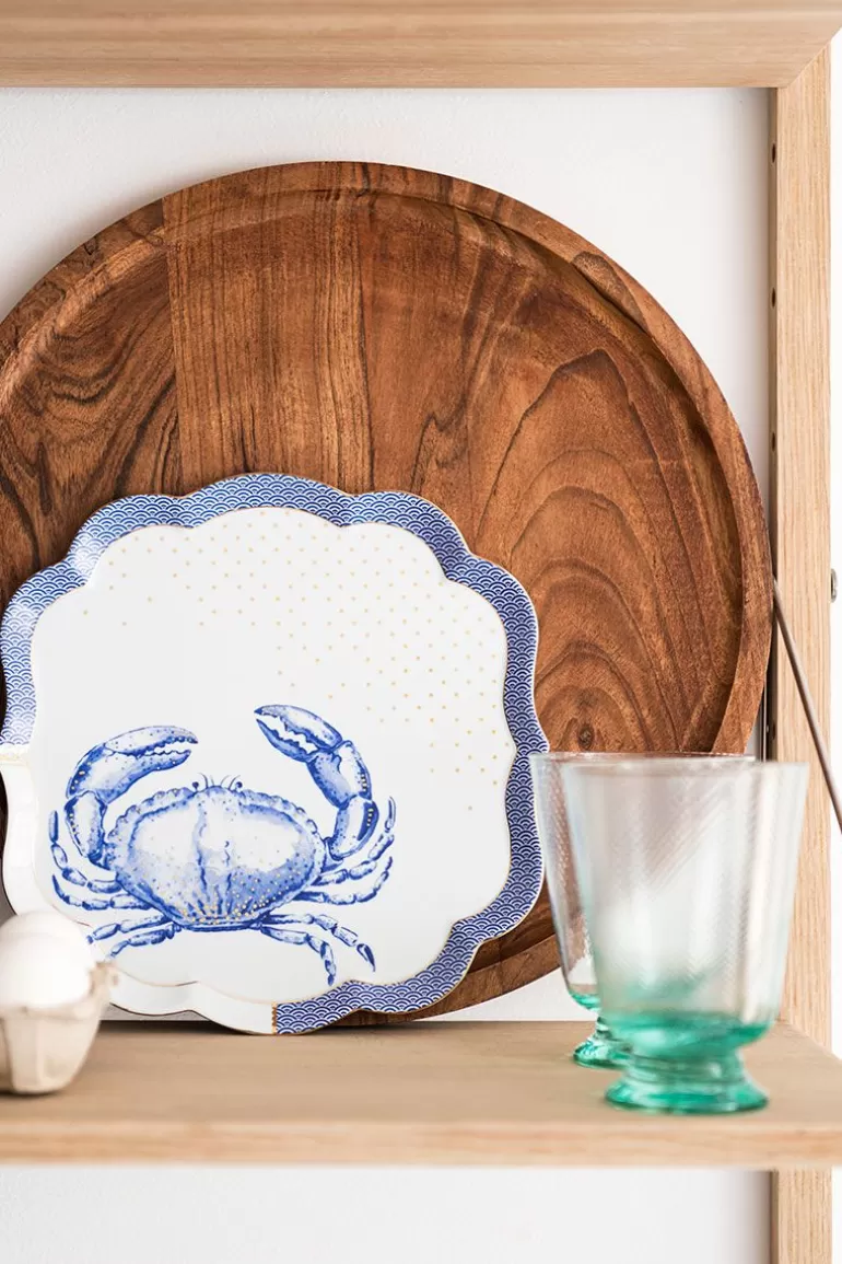 Verre à eau tourné bleu saphir Pip Studio - Promotion exclusive sur les collections printanières