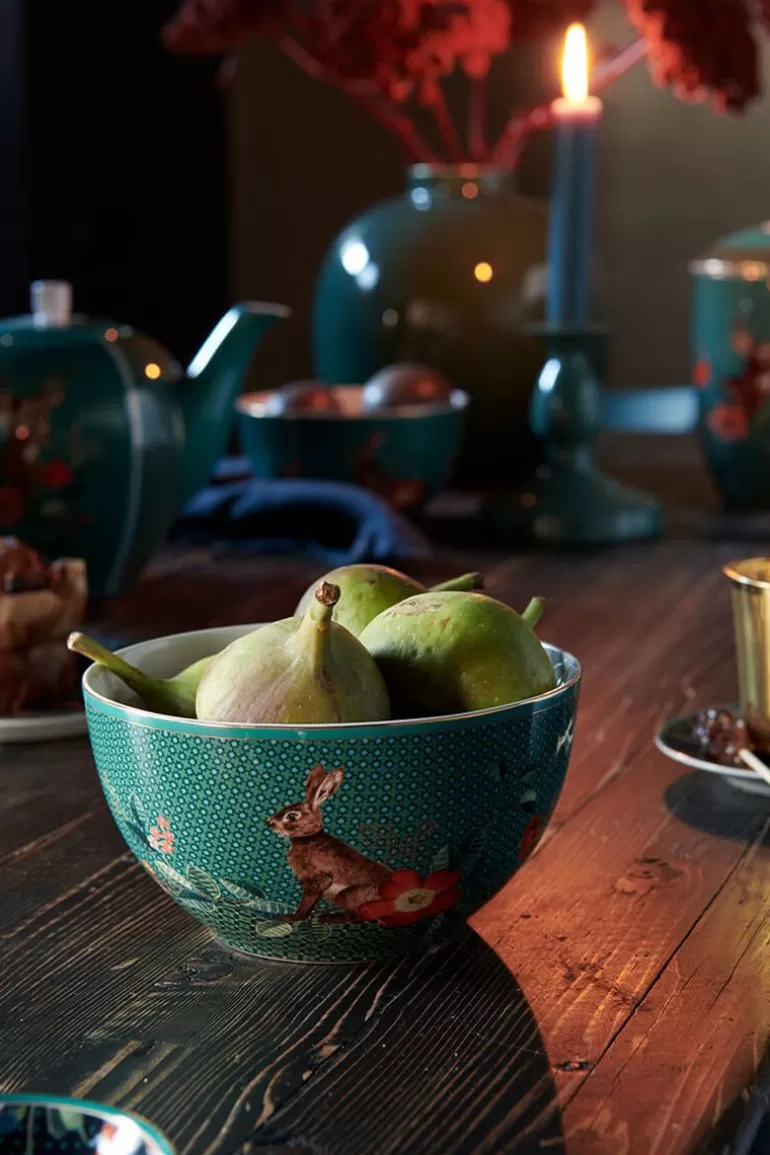Pip Studio - Collection Merveilles Hivernales : Assiette Décorative Vert Sapin 15 cm - Idée Cadeau Élégante & Soldes Exclusives